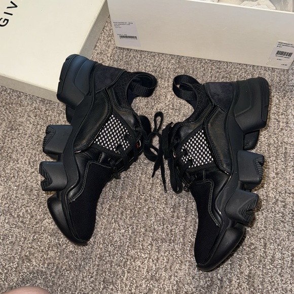 givenchy jaw sneaker low black size 41.5 - Picture 2 of 7